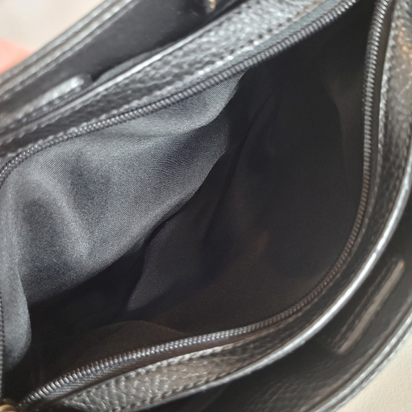 Liz Claiborne Vintage Y2K Faux Leather Mini Satchel Handbag - Picture 8 of 11